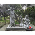 Ancient Large Jesus Statue With The Cross